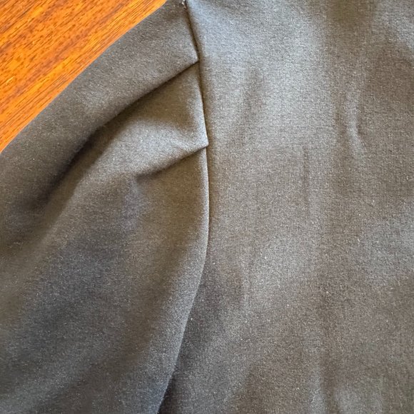 Black Puff Sleeve Pullover Top - Picture 3 of 7